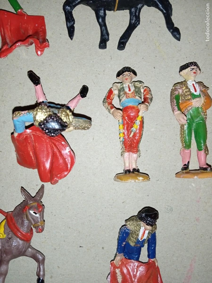 Figuras de goma y PVC: TOROS y TOREROS, TEIXIDO - Foto 8