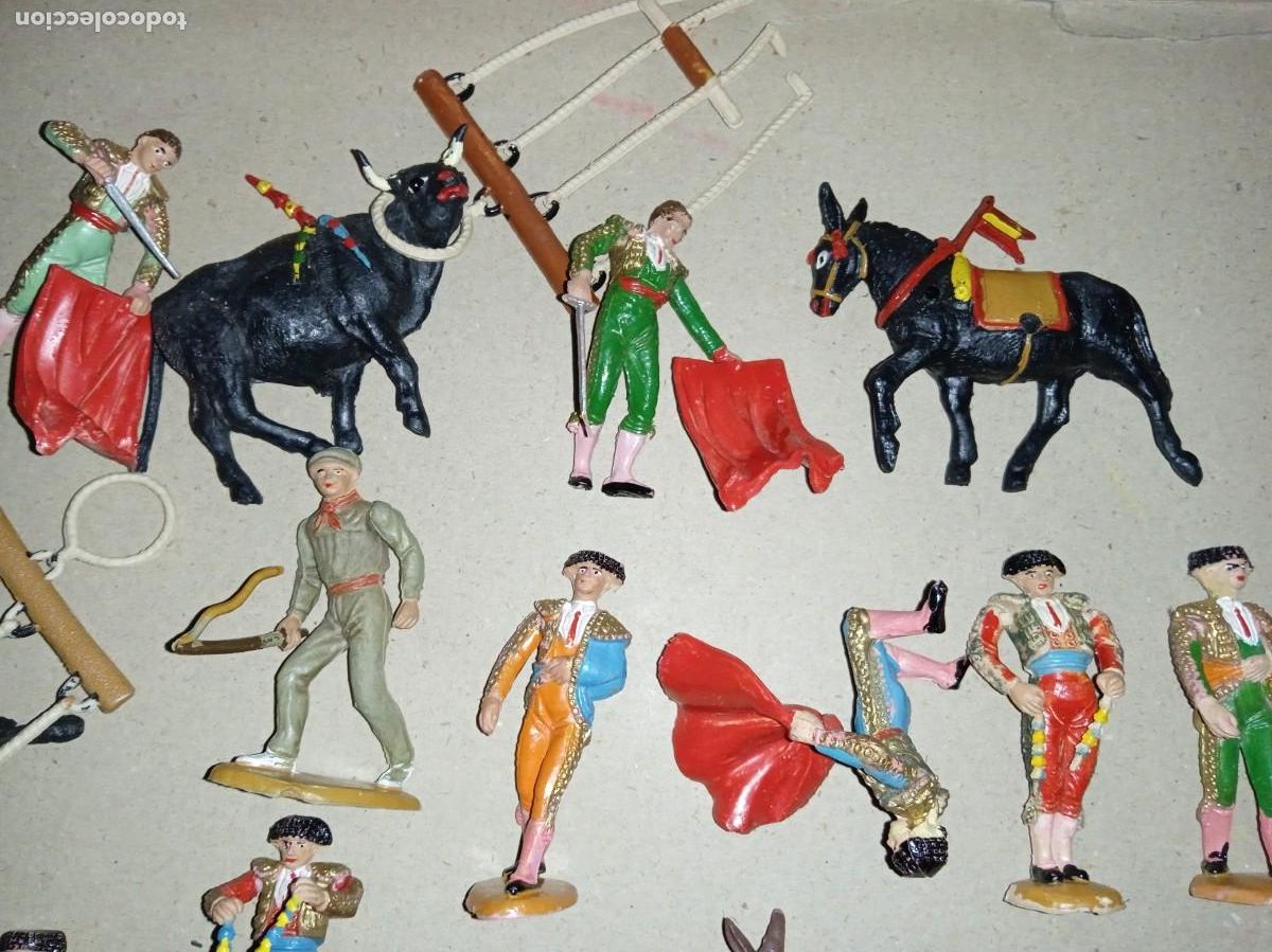 Figuras de goma y PVC: TOROS y TOREROS, TEIXIDO - Foto 9
