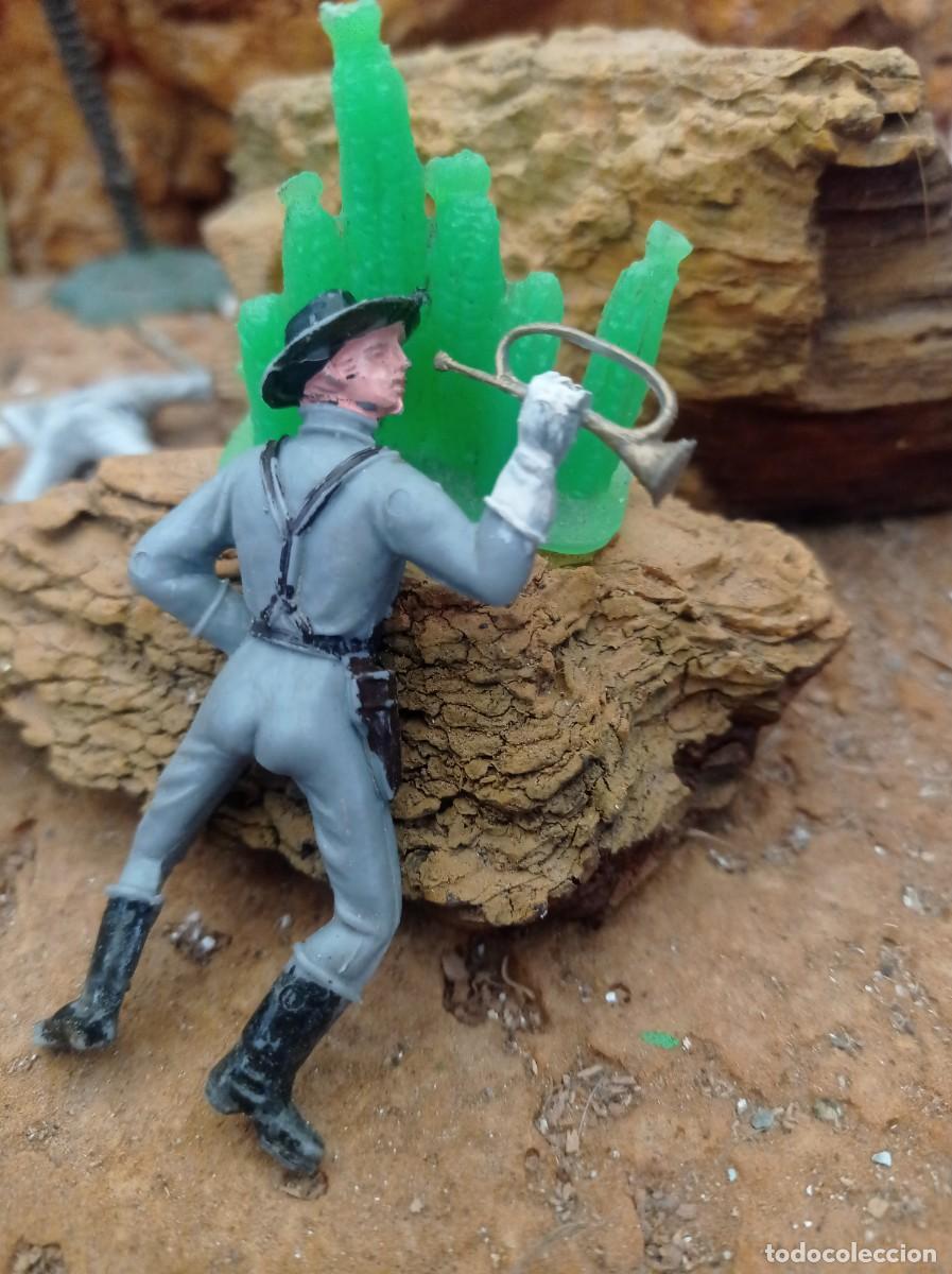 Figuras de goma y PVC: Soldado confederado de jecsan - Foto 2
