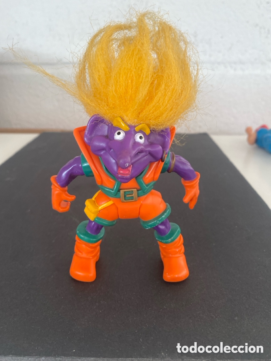 Figuras de goma y PVC: Figura troll warriors tyco - Foto 1