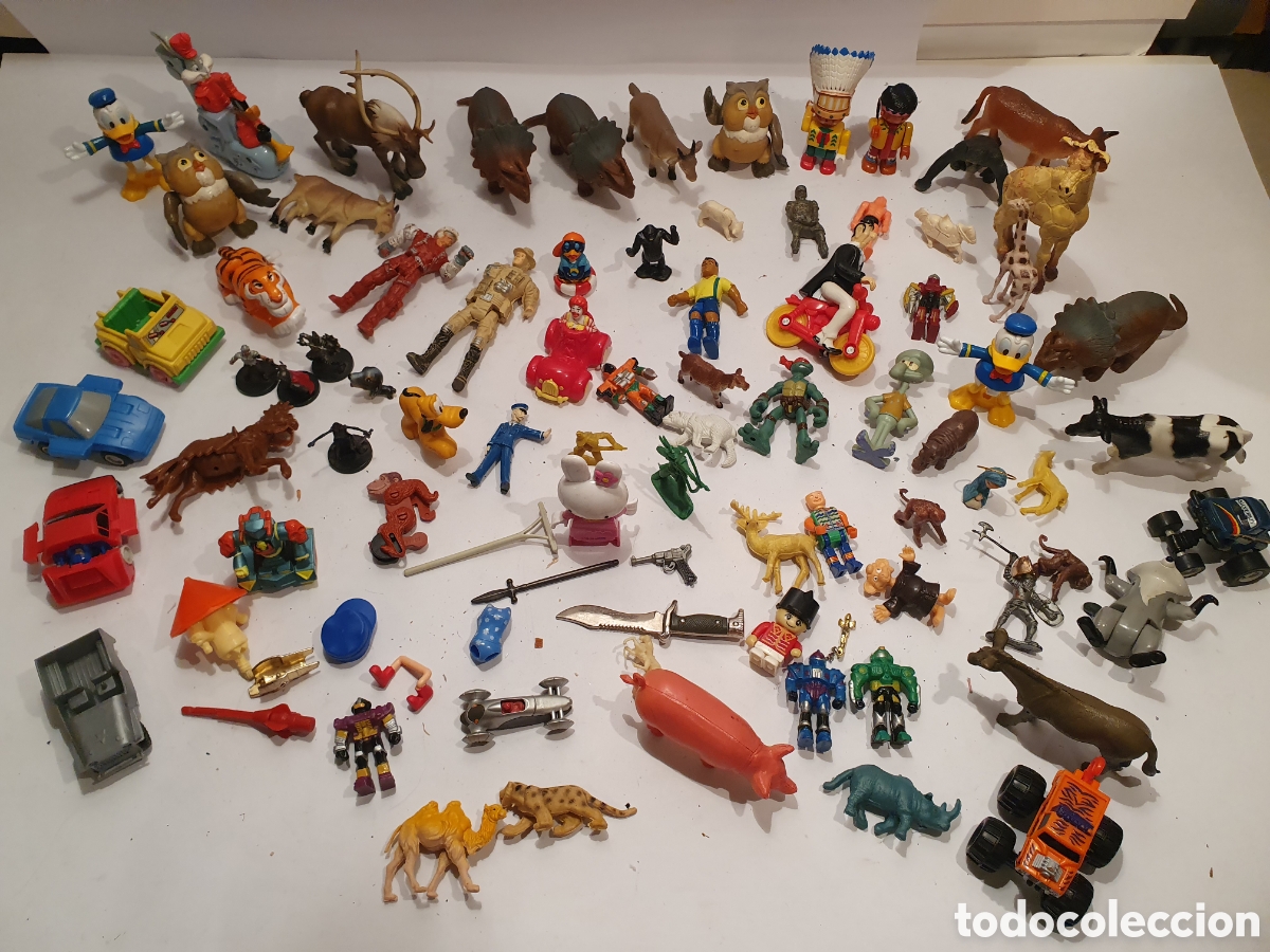 Figuras de Goma y PVC: LOTE FIGURAS DE PLASTICO. MAS DE 40.
