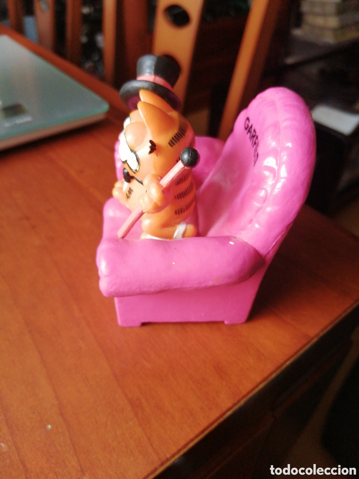 Figuras de goma y PVC: MU&Ntilde;ECO PVC GARFIELD CON SOFA - Foto 4