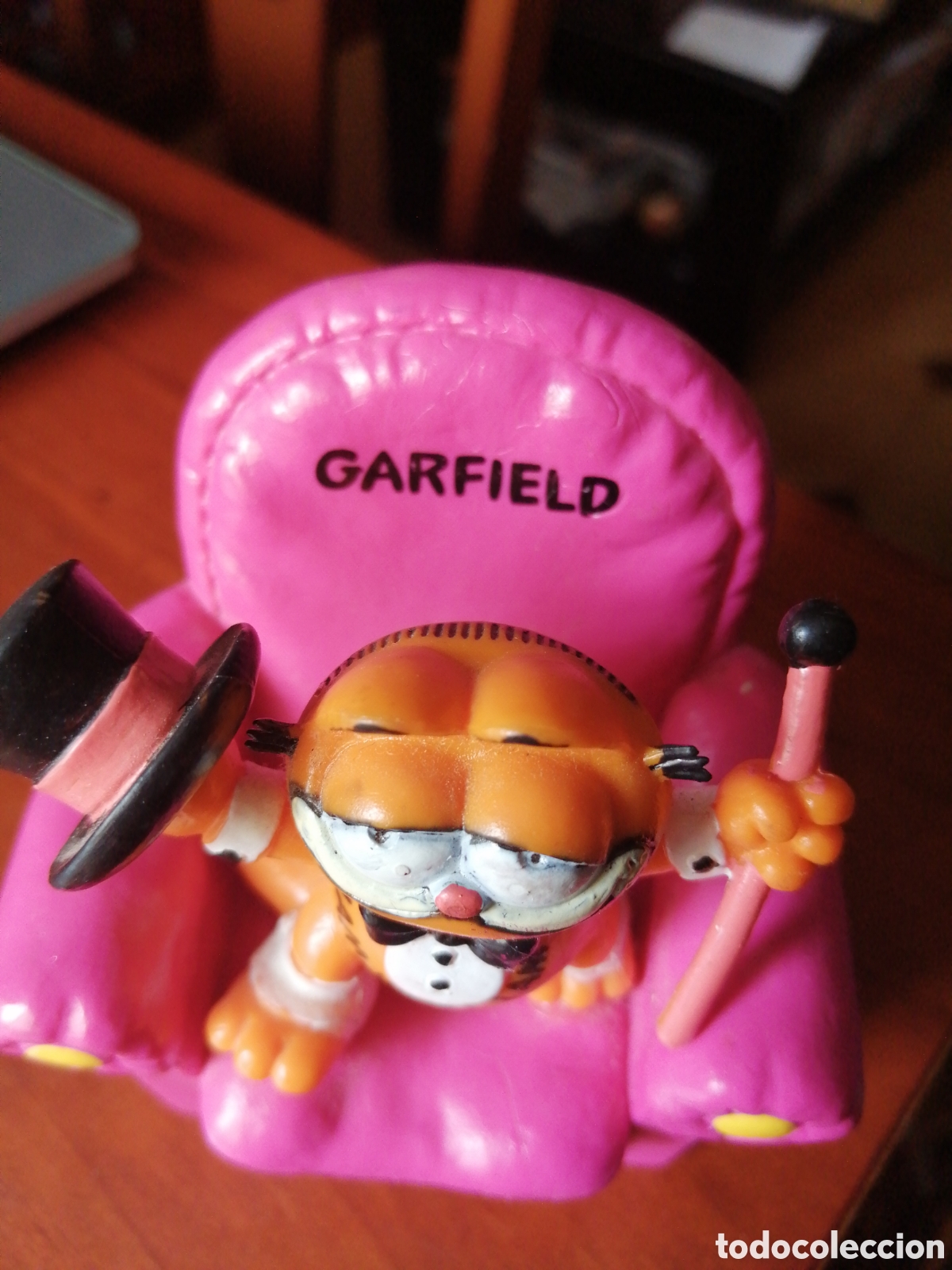 Figuras de goma y PVC: MU&Ntilde;ECO PVC GARFIELD CON SOFA - Foto 5