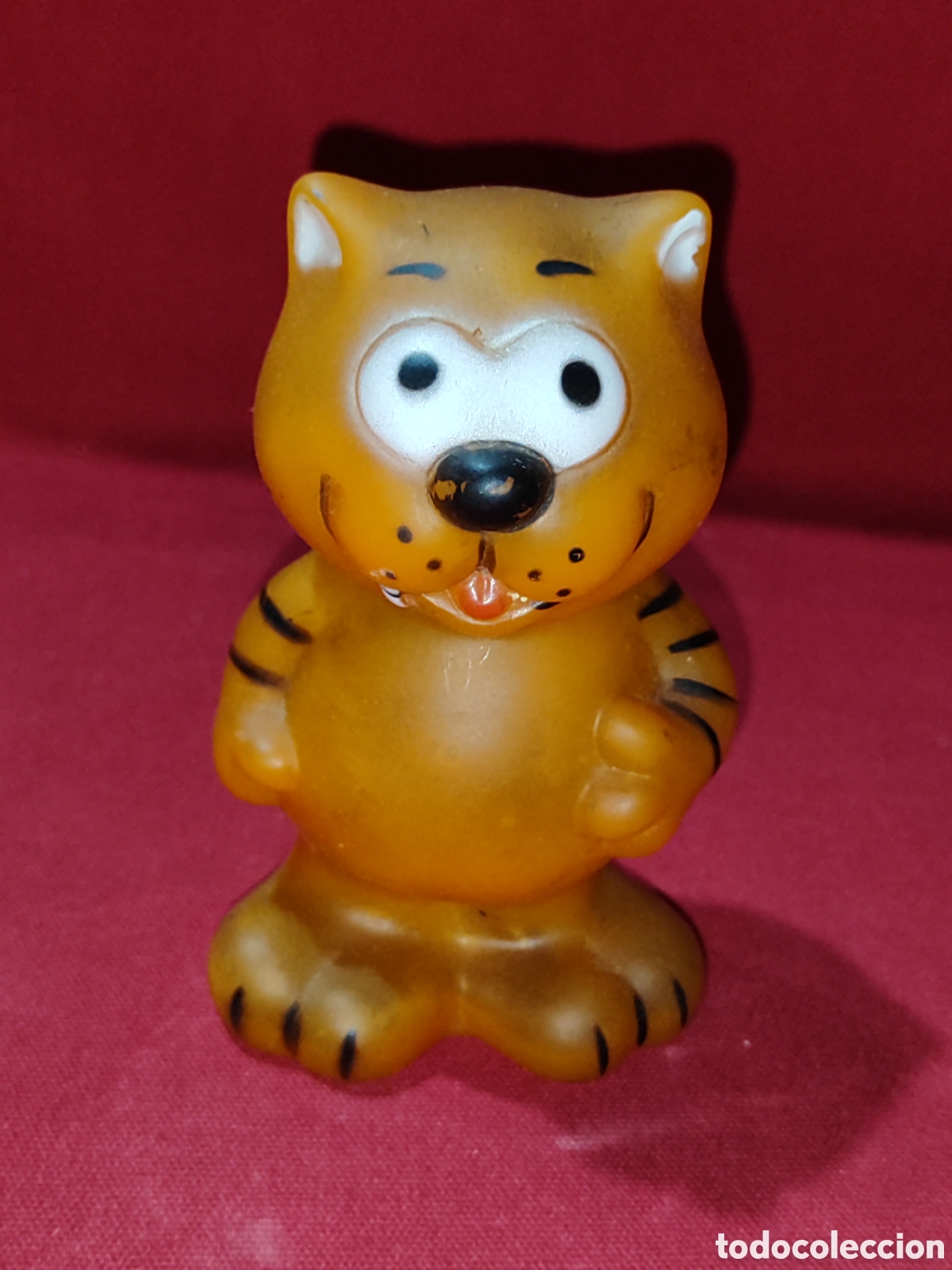 Figuras de Goma y PVC: El Gato Isidoro Figura en PVC con silbato del personaje de dibujos animados