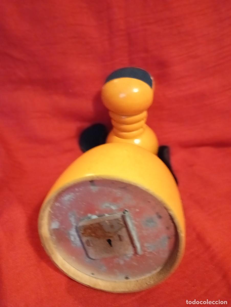 Figuras de goma y PVC: Pluto Disney hucha de madera a&ntilde;os 70 - Foto 5