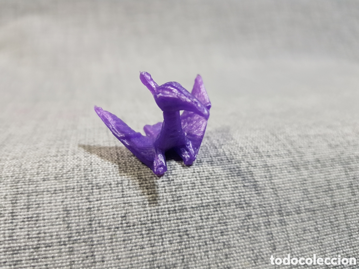 Figuras de goma y PVC: DUNKIN FIGURITAS MORADAS DINOSAURIO T-REX Y PTEROD&Aacute;CTILO - Foto 10