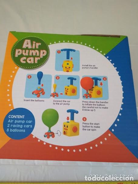 Figuras de goma y PVC: Coche a propulsi&oacute;n Air Pump Car - COMANSI - Foto 4