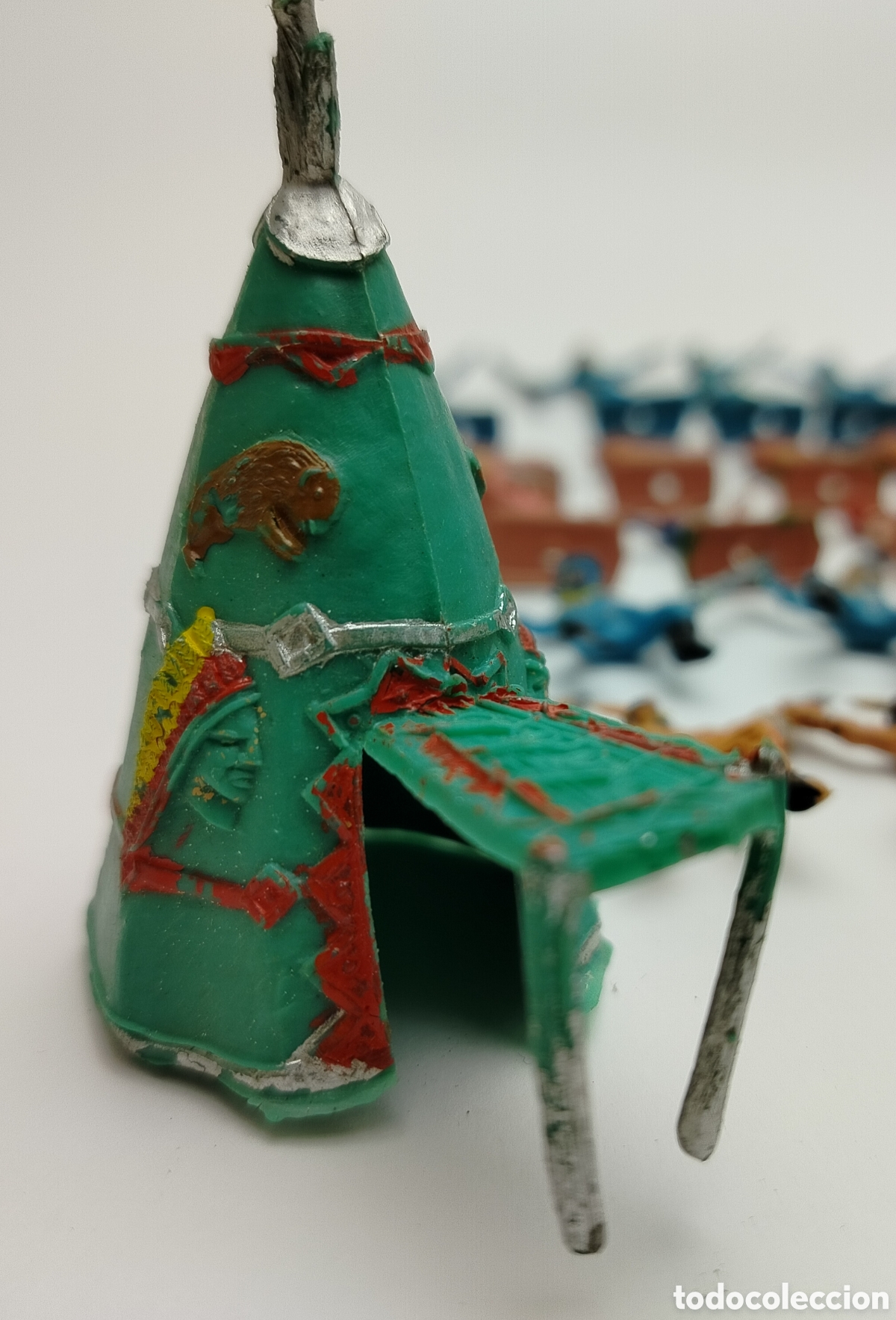 Figuras de goma y PVC: Lote mini oeste COMANSI - Foto 7