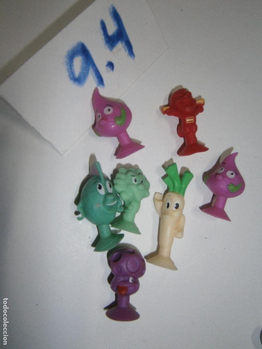 Figuras de Borracha e PVC: FIGURA DE GOMA O PVC - LOTE DE HORTALIZAS Y VERDURAS
