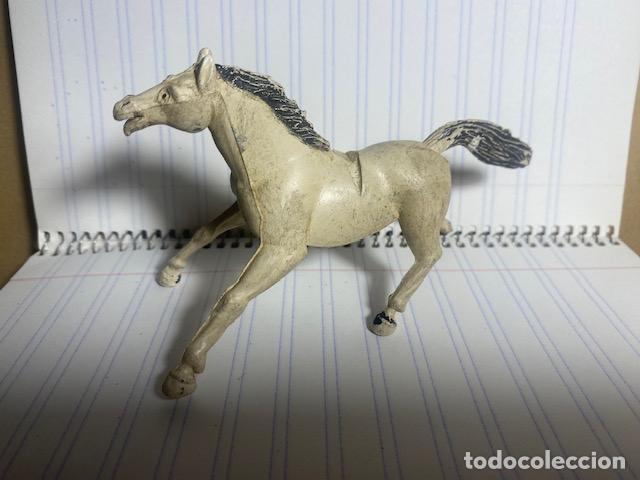 Figuras de goma y PVC: Caballo Blanco Oeste.Sotorres - Foto 1