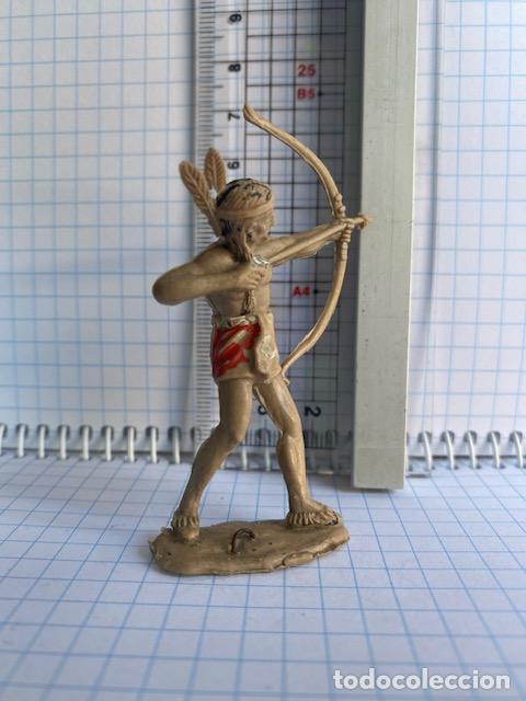 Figuras de goma y PVC: Indio con Arco. Reamsa 95 - Foto 2