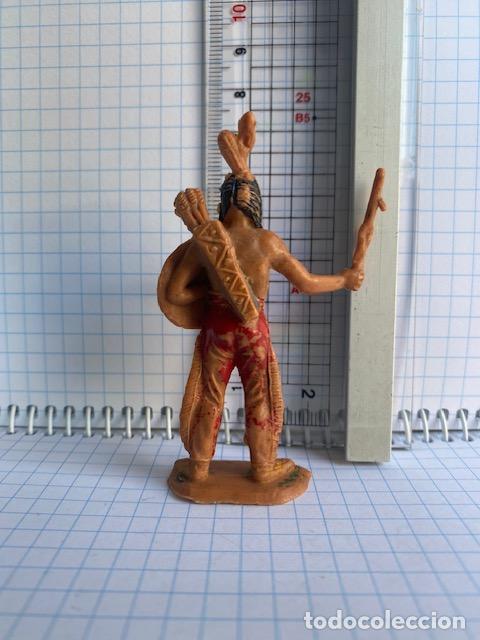 Figuras de goma y PVC: Indio con lanza rota de Jecsan. - Foto 2