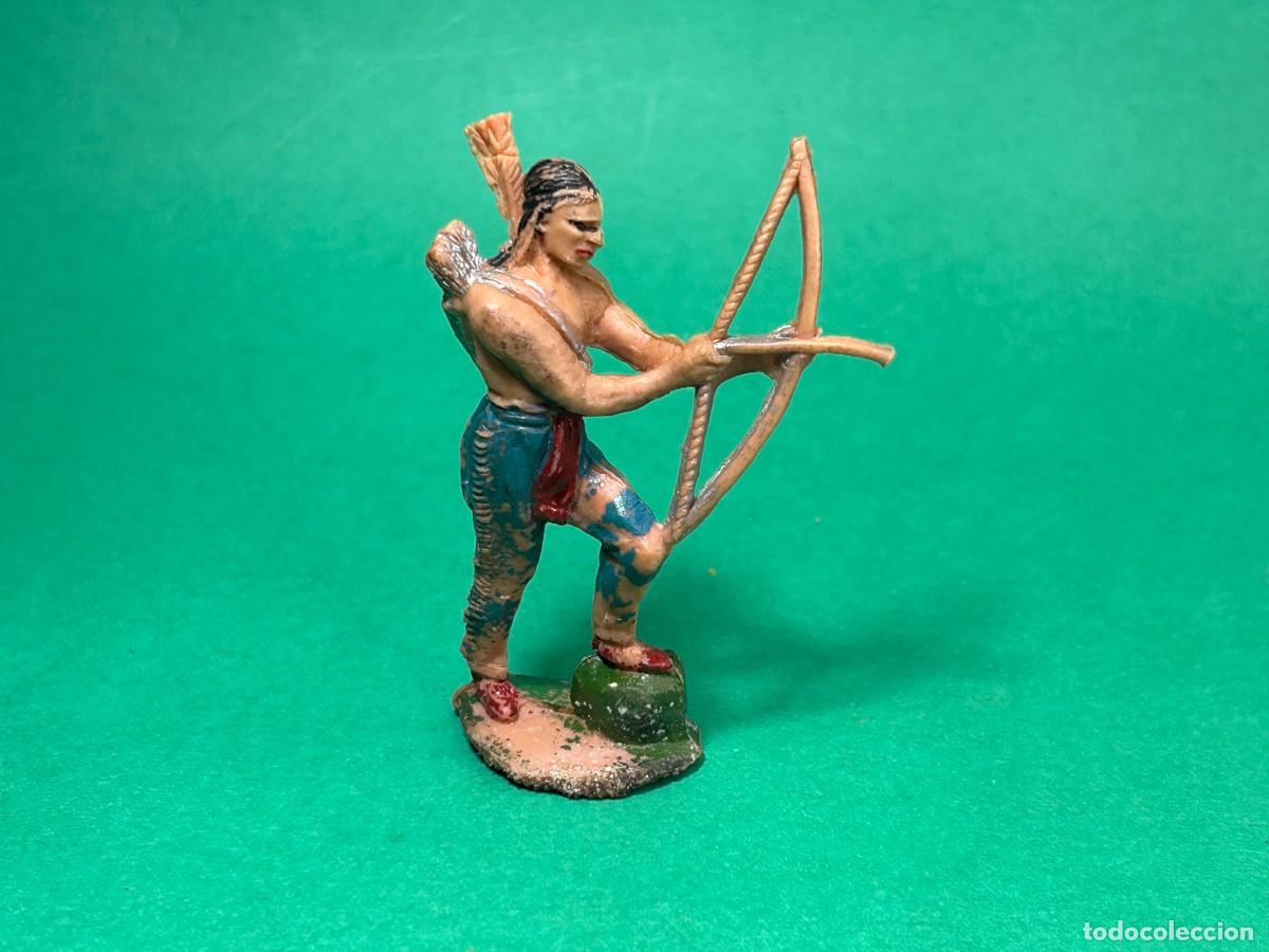 Figuras de goma y PVC: INDIO CON ARCO DE JECSAN - Foto 1