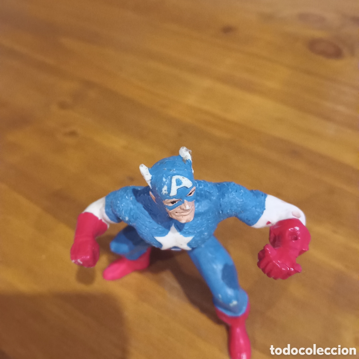 Figuras de goma y PVC: Figura capit&aacute;n Am&eacute;rica . - Foto 4