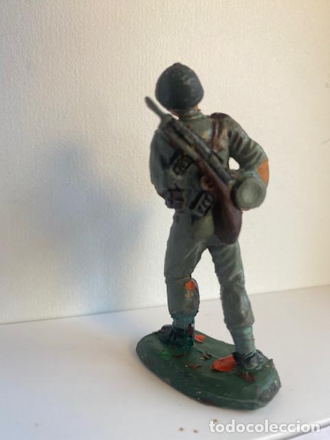Figuras de goma y PVC: Servidor de ca&ntilde;on Americano. Pech - Foto 2