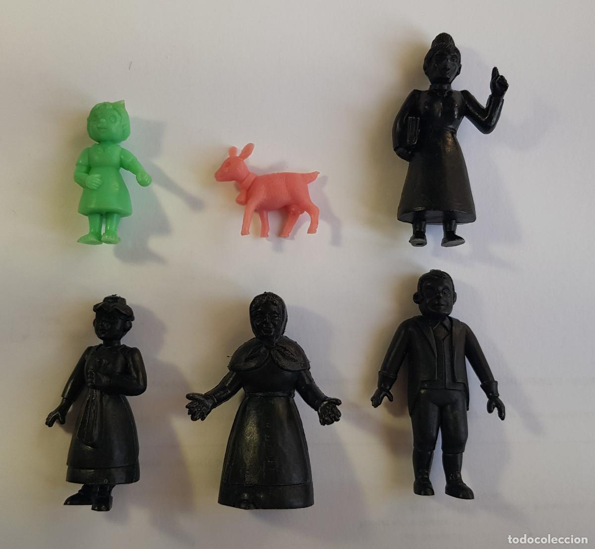 Figuras de goma y PVC: FIGURAS DUNKIN. COLECCION HEIDI - Foto 1