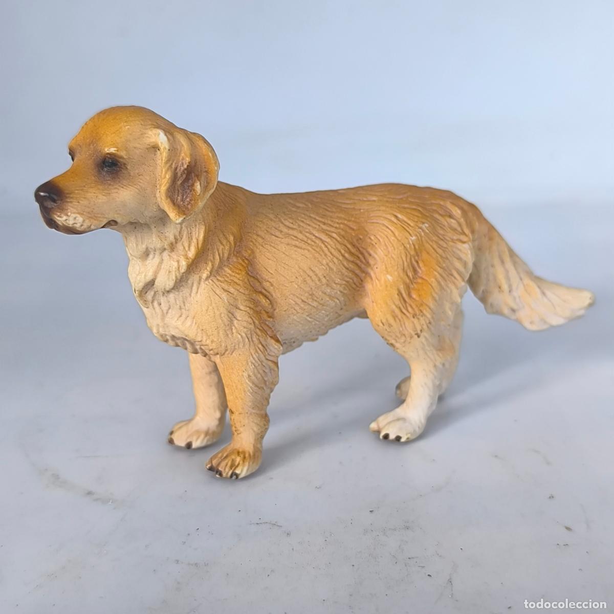 Figuras de goma y PVC: perro golden retriever schleich 2003 - Foto 1