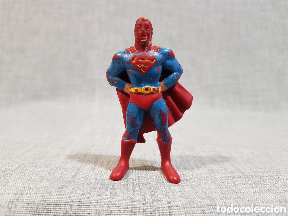 Figuras de goma y PVC: FIGURITA SUPERMAN EURA SPAIN - Foto 1