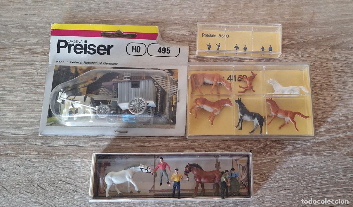 LOT De 5 Boîtes Plastique Anciennes Pour Maquettes – Walter Merten, Merit, Preiser