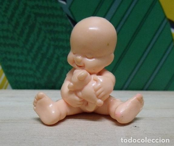 Gummi- und PVC-Figuren: Figura Goma PVC Beb&eacute; Colecci&oacute;n Los Babies - Action GT