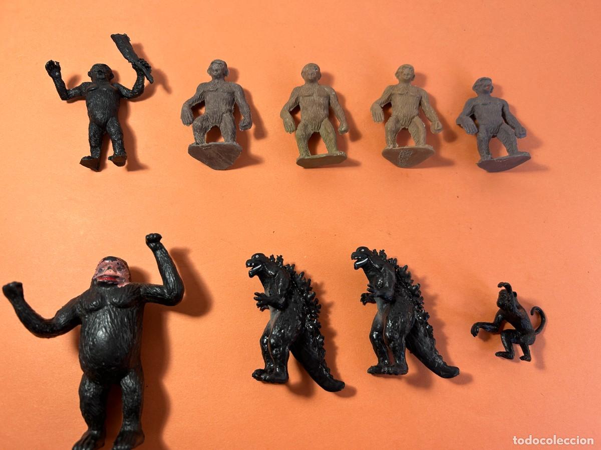 Figuras de goma y PVC: LOTE DE GORILA MONO CHIMPANCE GODZILLA - Foto 1