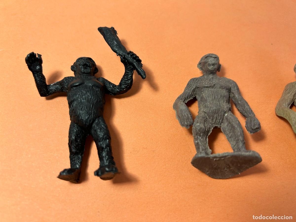 Figuras de goma y PVC: LOTE DE GORILA MONO CHIMPANCE GODZILLA - Foto 2