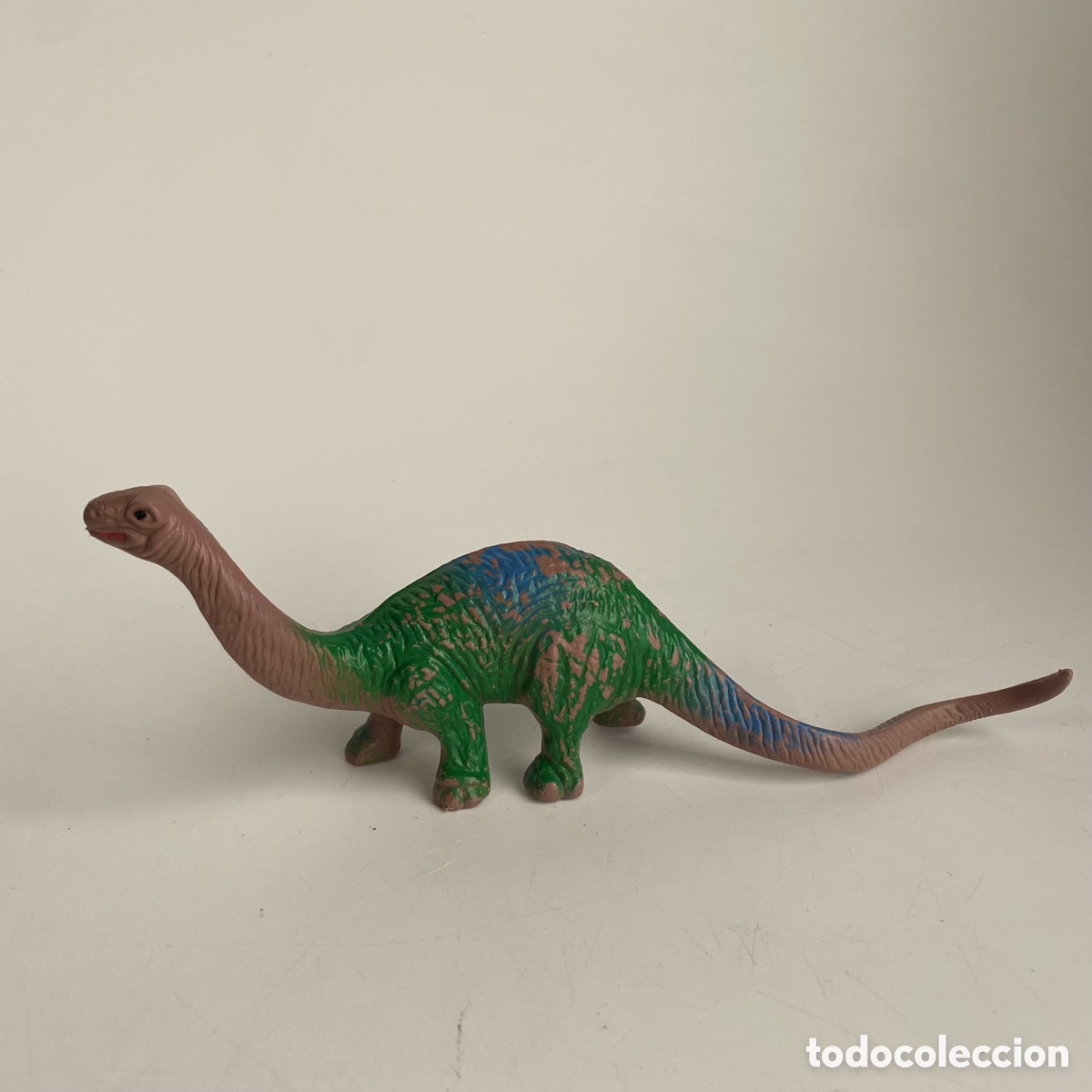 Figuras de goma y PVC: Dinosaurio diplodocus a&ntilde;os 80 - Foto 2