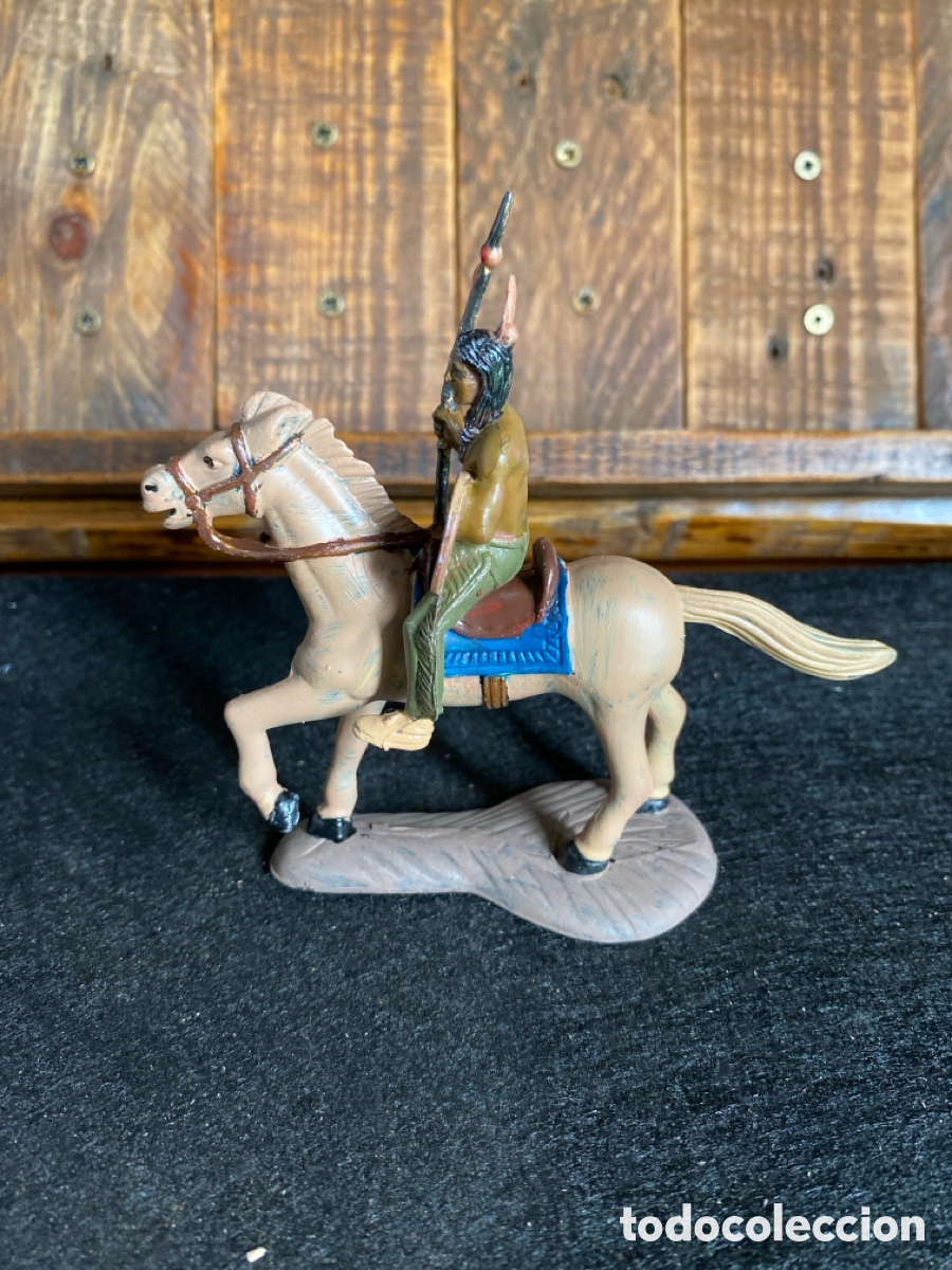 Figuras de goma y PVC: Figuras de goma indio y caballo - Foto 6