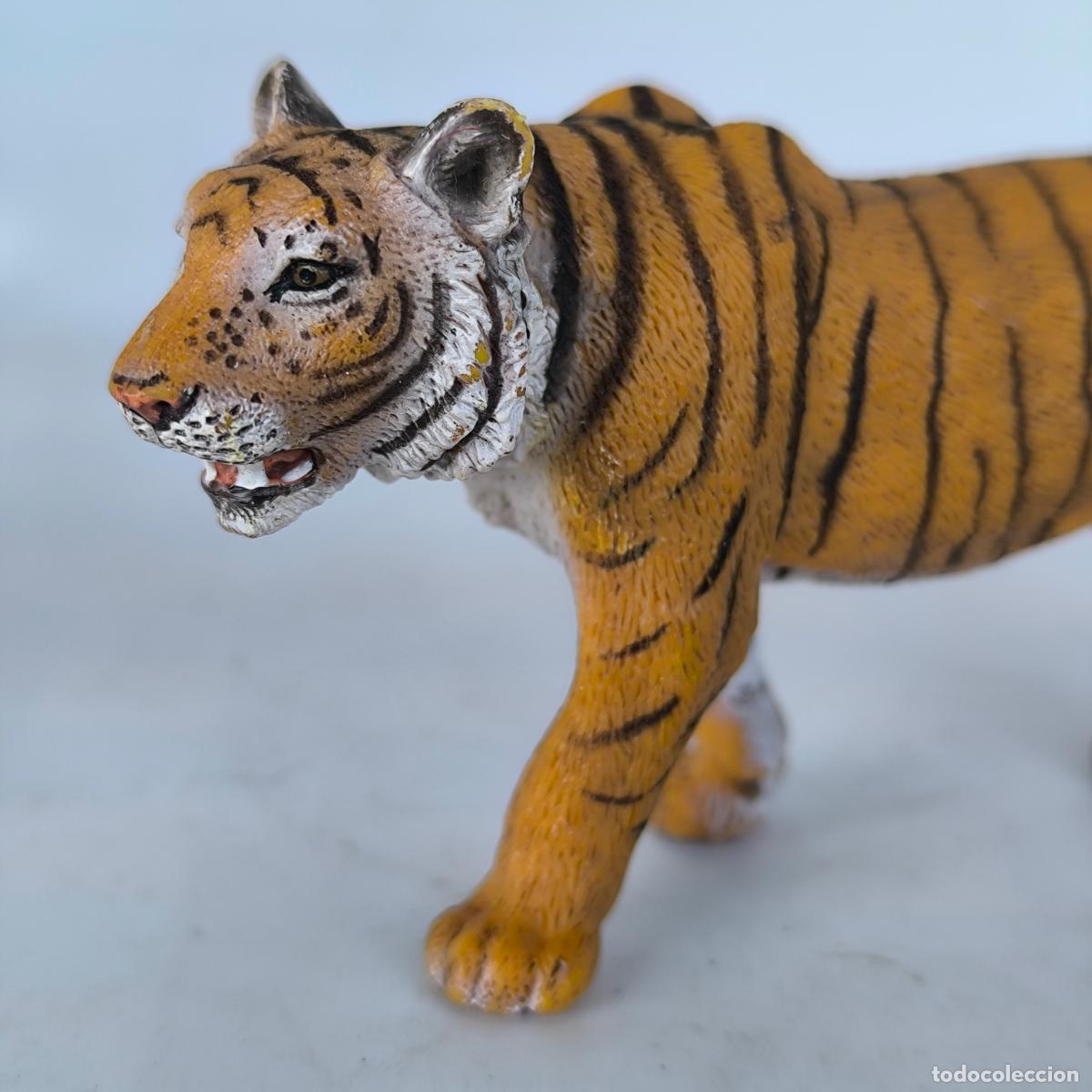 Figuras de goma y PVC: Tigre tiger schleich 2007 - Foto 2