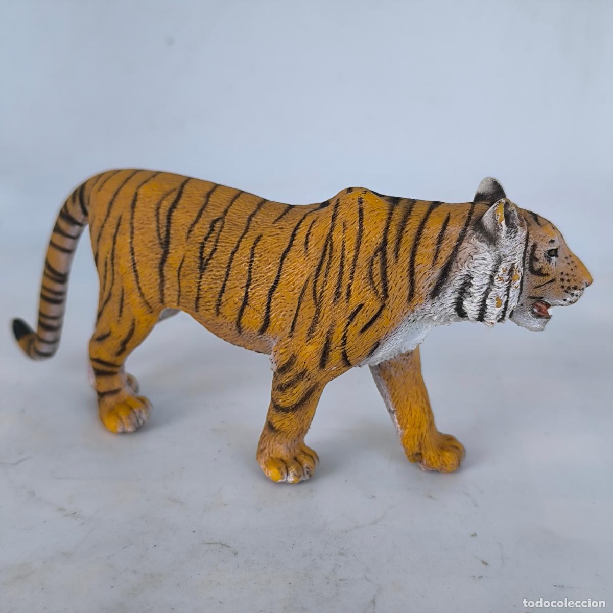 Figuras de goma y PVC: Tigre tiger schleich 2007 - Foto 3