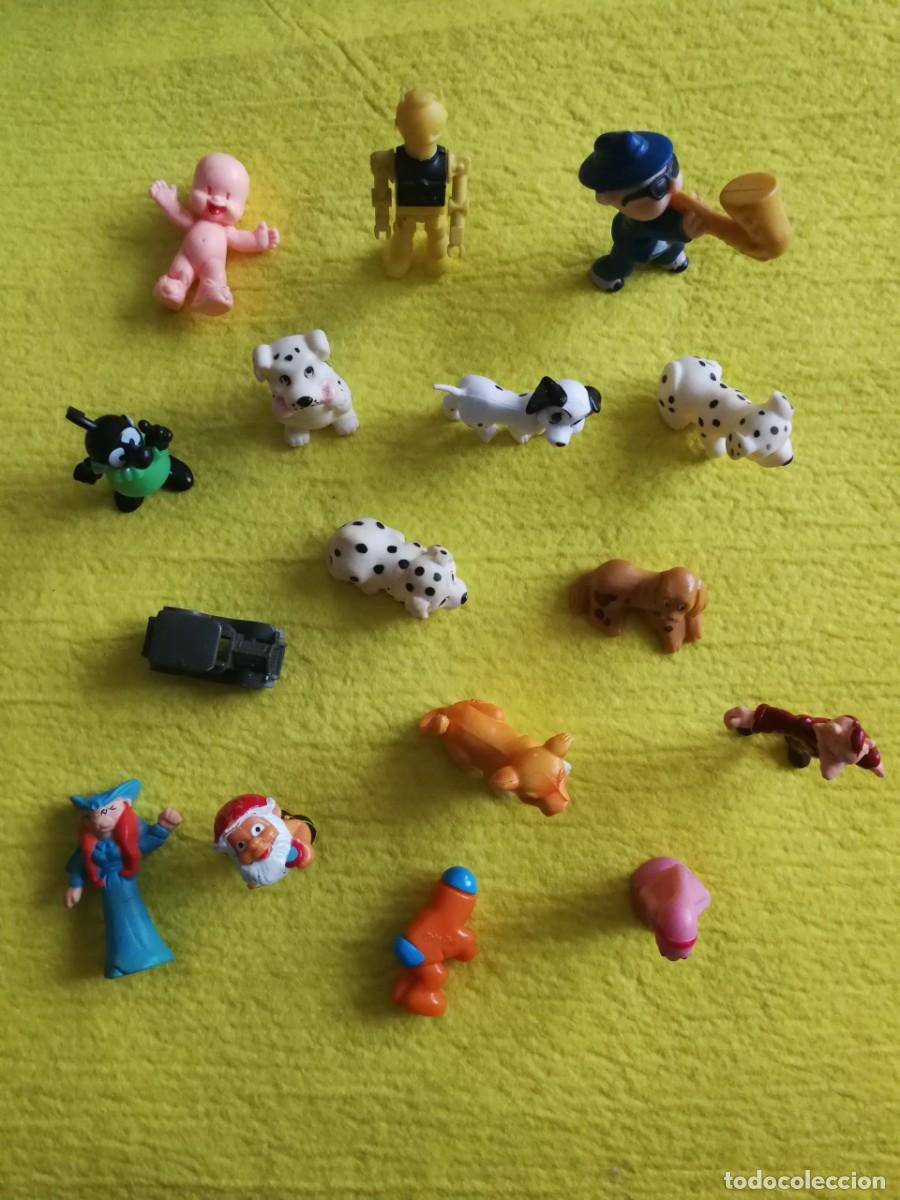 Figuras de goma y PVC: Lote de 16 FIGURAS VARIADAS - Foto 2