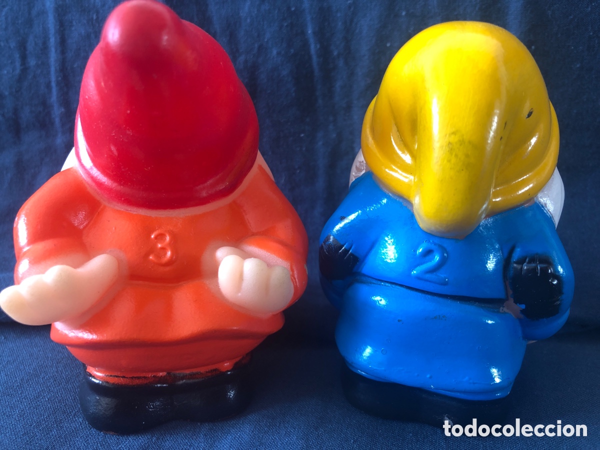 Figuras de goma y PVC: Mu&ntilde;ecos antiguos colecci&oacute;n - Foto 4