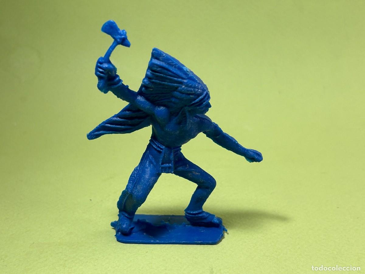 Figuras de goma y PVC: FIGURA INDIO DE COMANSI - Foto 1