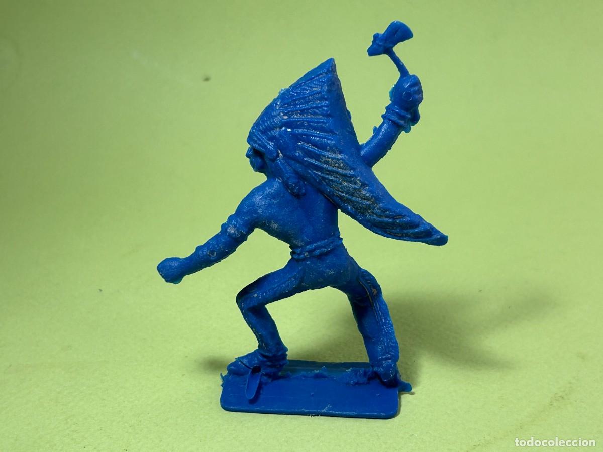 Figuras de goma y PVC: FIGURA INDIO DE COMANSI - Foto 2