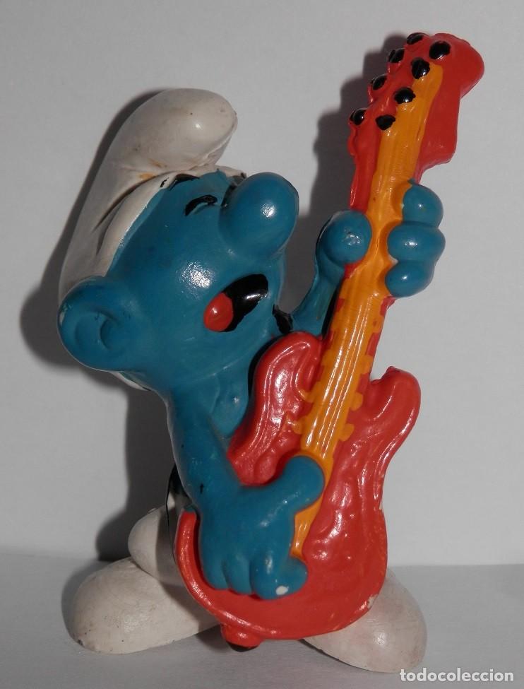 Figuras de goma y PVC: FIGURA DE PVC DE LOS PITUFOS DE LA BULLY - Foto 1