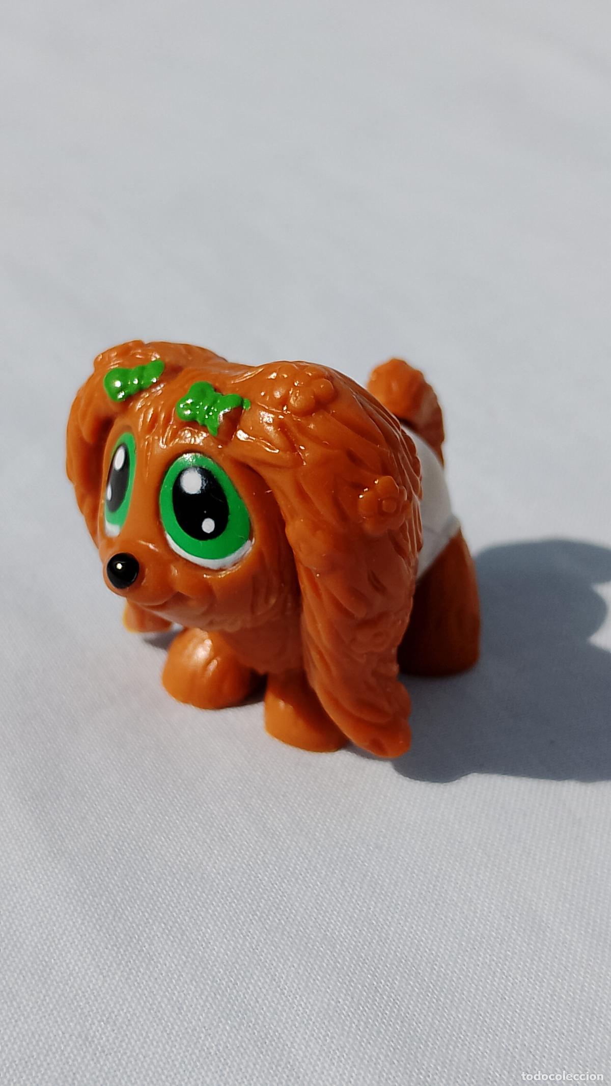 Figuras de Goma y PVC: Antigua figura perro Cachorro de la colecci&oacute;n Magic Diaper