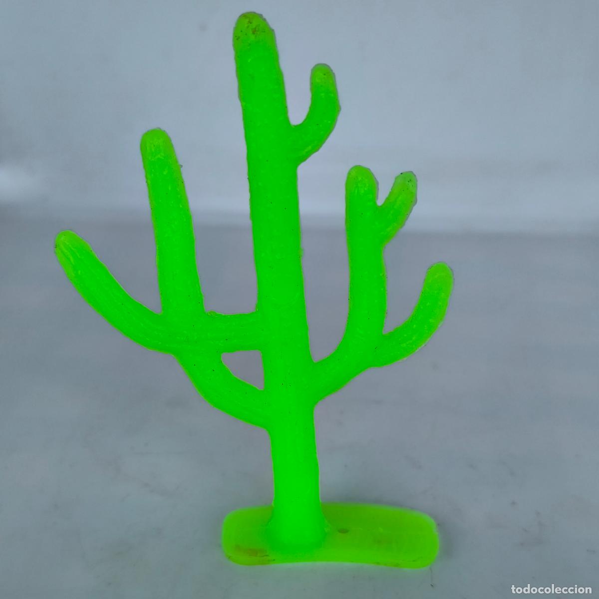 Figuras de goma y PVC: CACTUS COMPLEMENTO DE DECORACI&Oacute;N OESTE DIORAMA COMANSI ? - Foto 1