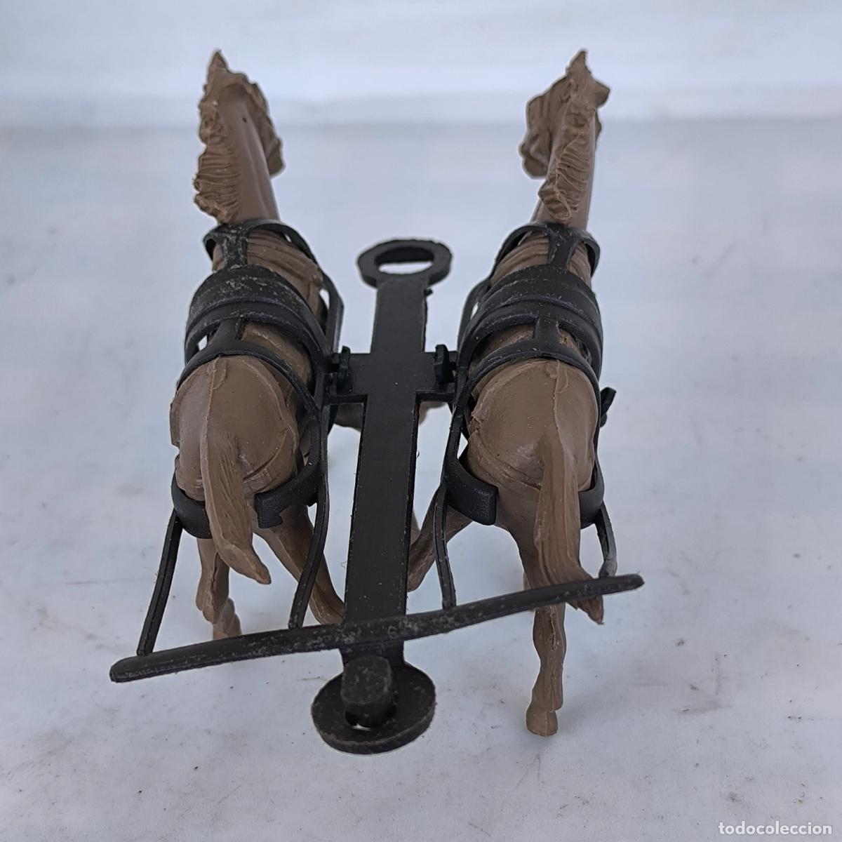 Figuras de goma y PVC: Caballos de tiro COMANSI - Foto 5