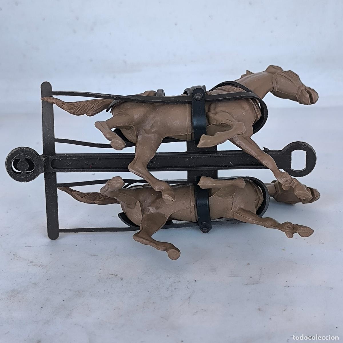 Figuras de goma y PVC: Caballos de tiro COMANSI - Foto 7