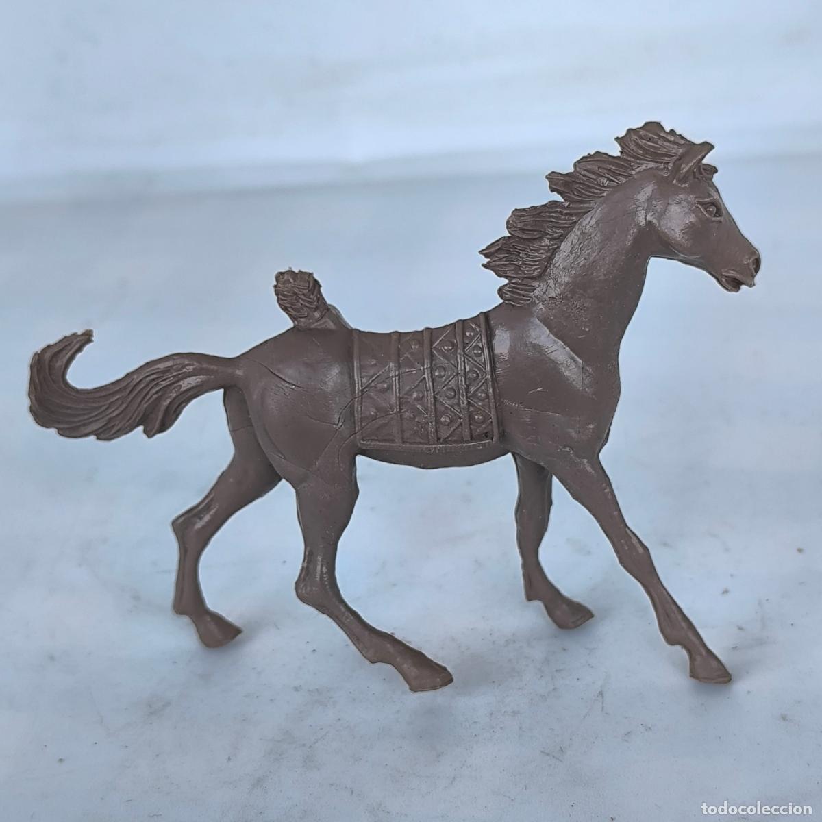 Figuras de goma y PVC: Caballo comansi oeste vaqueros - Foto 2
