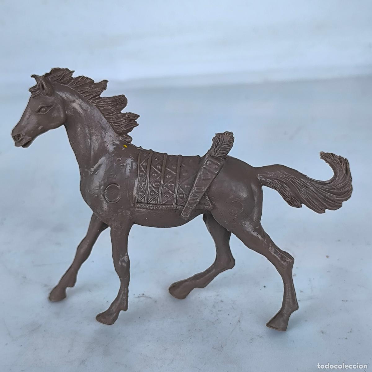 Figuras de goma y PVC: Caballo comansi oeste vaqueros - Foto 1