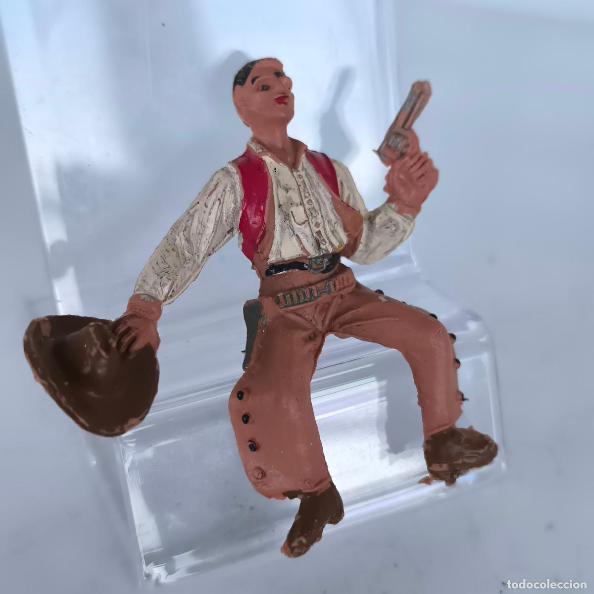 Figuras de goma y PVC: Figura vaquero comansi - Foto 2
