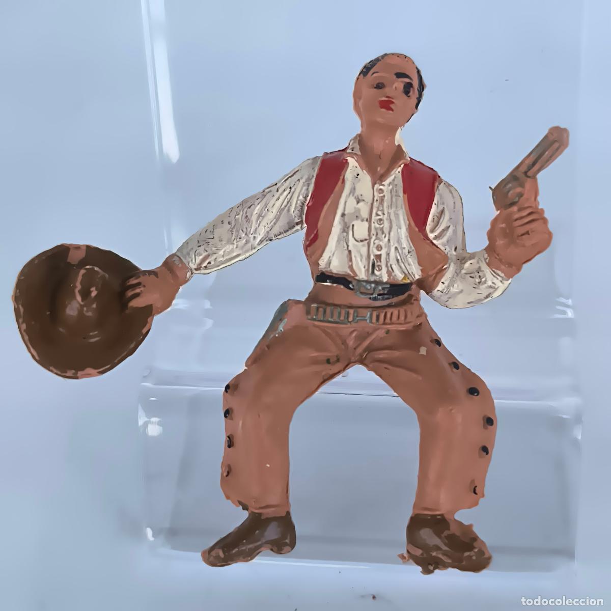 Figuras de goma y PVC: Figura vaquero comansi - Foto 1
