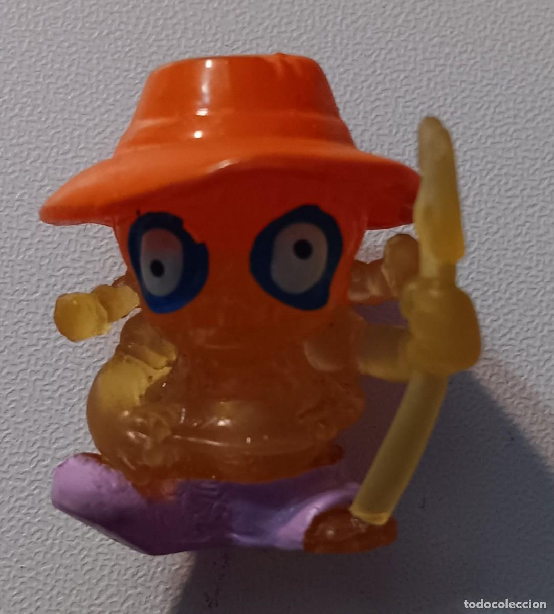 Figuras de goma y PVC: figura mu&ntilde;eco de goma serie zomlings