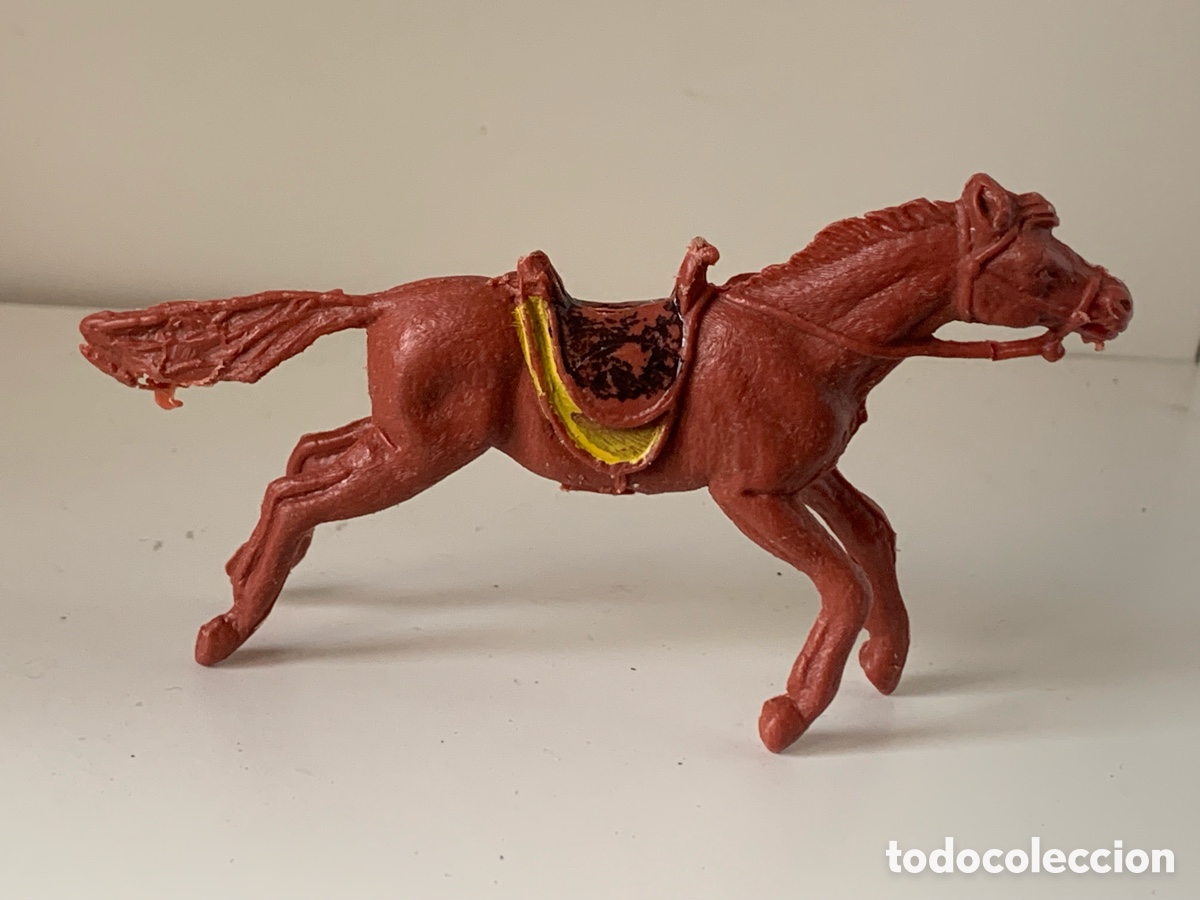 Figuras de goma y PVC: CABALLO VAQUERO. JECSAN ? - Foto 1
