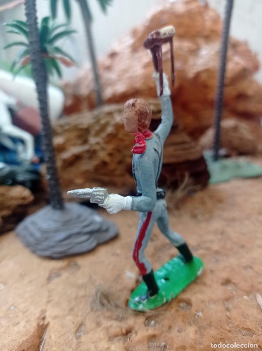 Figuras de goma y PVC: Soldado confederado de comansi - Foto 3