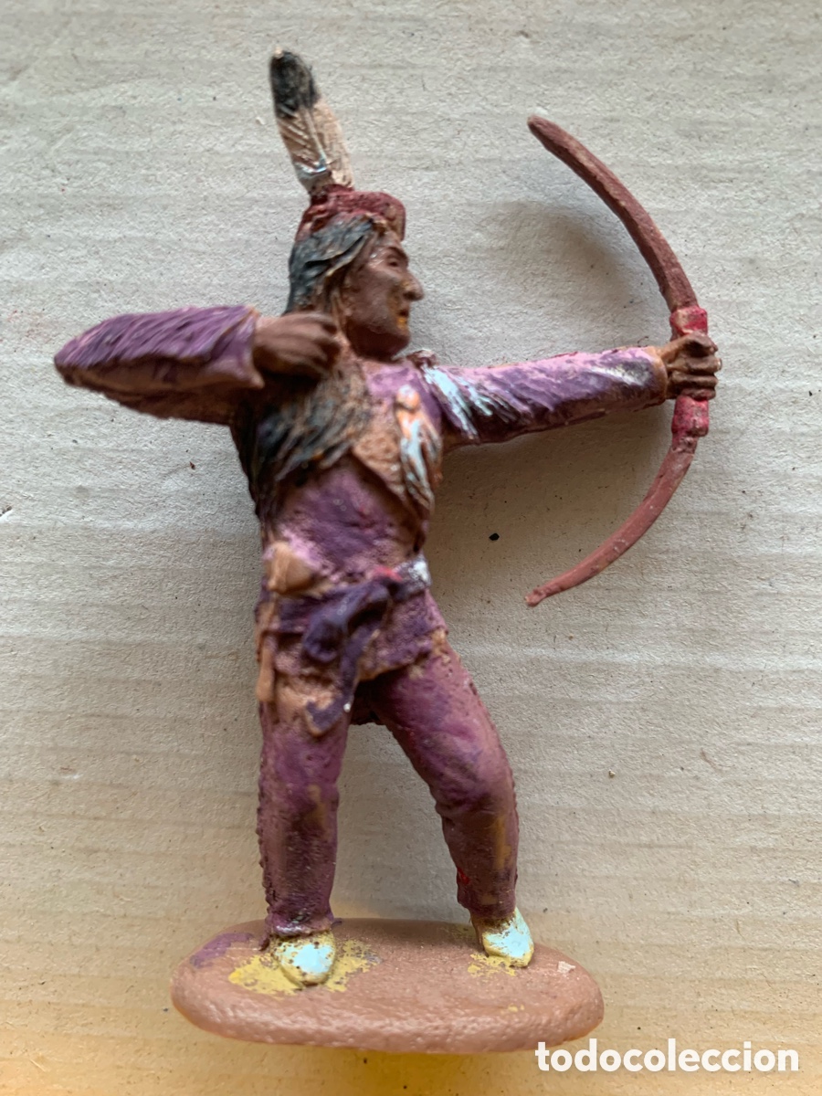 Figuras de goma y PVC: Indio barzso jecsan comansi - Foto 1