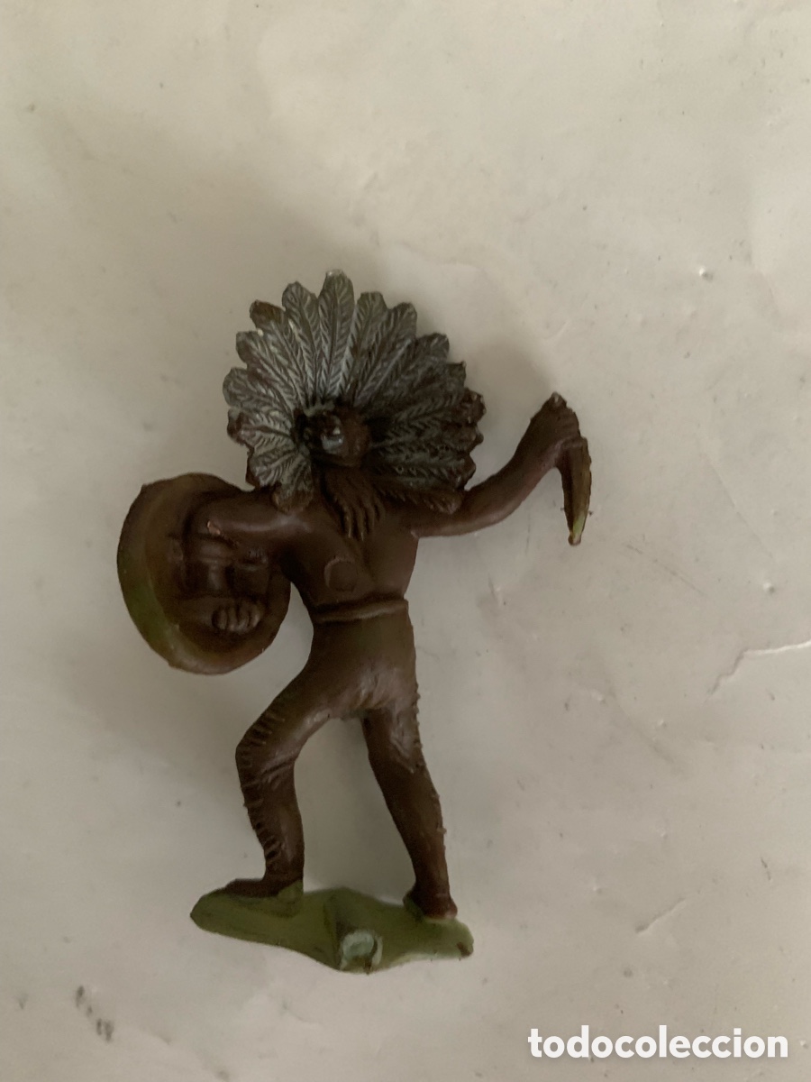 Figuras de goma y PVC: Indio teixido comansi Pech - Foto 2