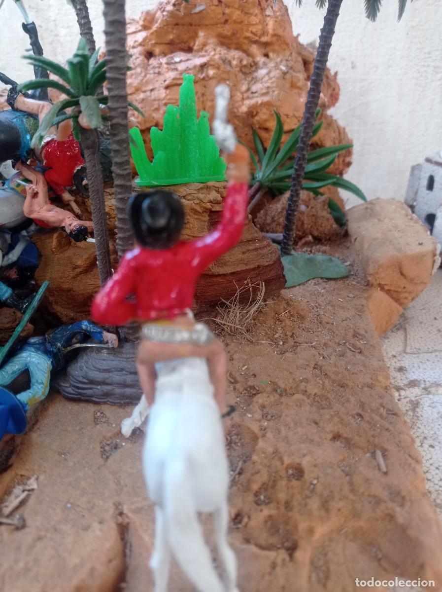 Figuras de goma y PVC: Vaquero y caballo de jecsan - Foto 3