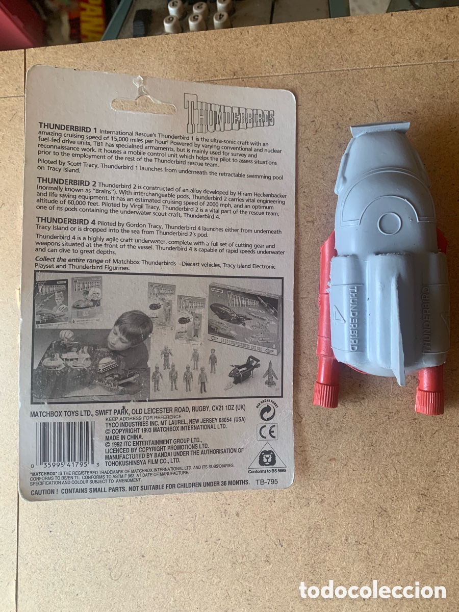 Figuras de goma y PVC: LOTE THUNDERBIRDS/GUARDIANES DEL ESPACIO. - Foto 2